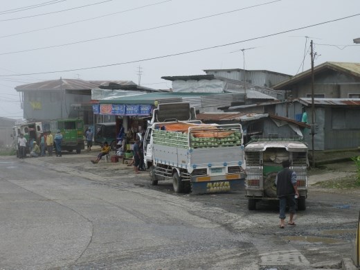 a little town just outside Baguio on way to Sagada