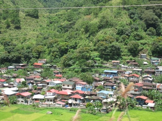 part of Sagada town