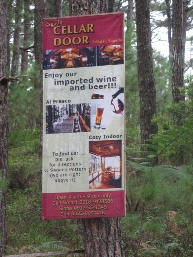 heading to the Celar Door...which was not open