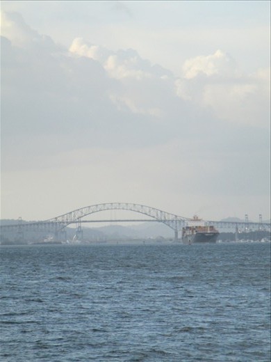 Pacific Ocean entrance to Panama Canal 