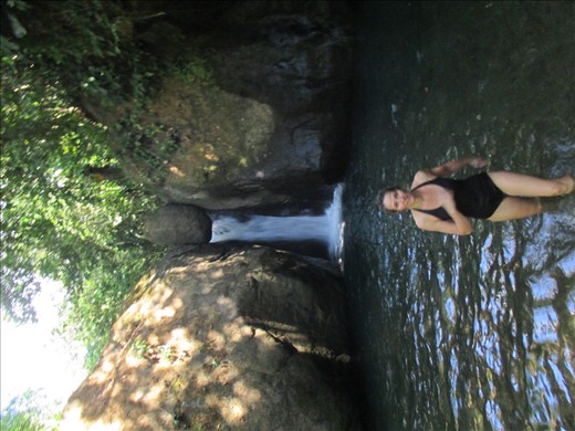 private waterhole, Rio Tico