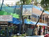 This could be at Bondi! Tourist strip at Manuel Antonio: by kirstenvelthuis, Views[358]