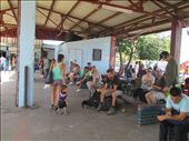 Arnold waiting for the bus to San Jose at Quepos: by kirstenvelthuis, Views[383]