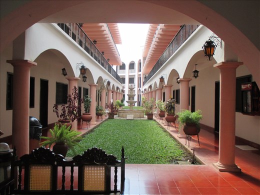 Our hotel at Valladolid