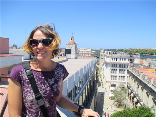 Habana vieja, views from the rooftop bar of the Ambos Mundos hotel