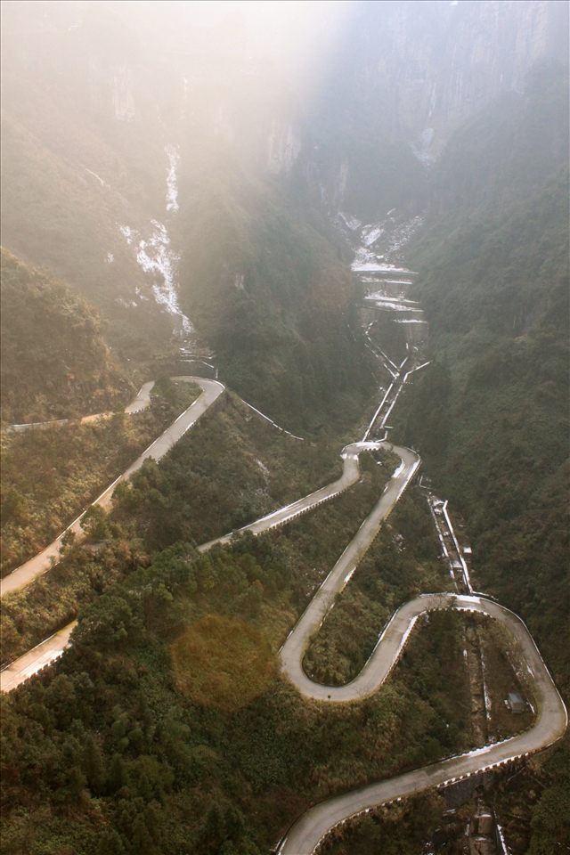 Road Up Tianzishan