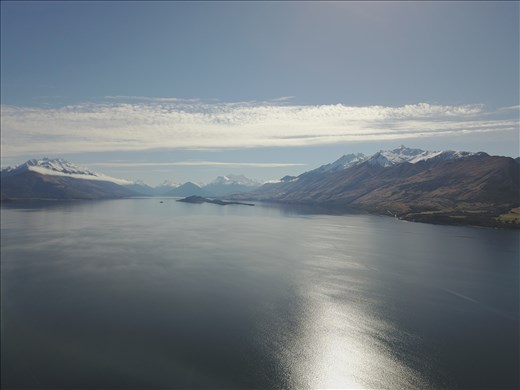 Lake Wakatipu from Bennett's Bluff