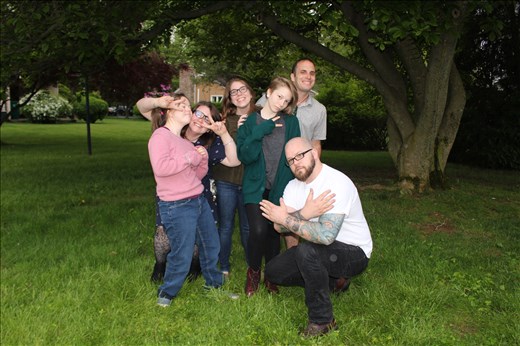 from left to right: Maelea, Dannielle, Ashley, Jennifer, myself, and Sean