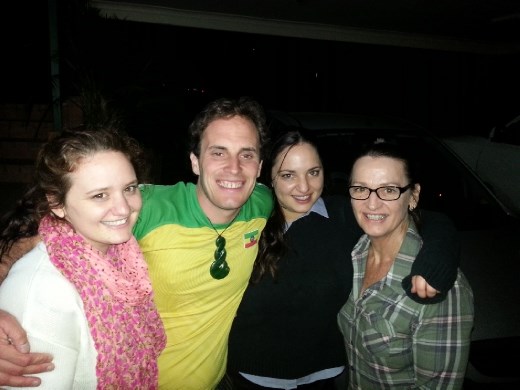 Emily, myself, Hannah, & Carmel