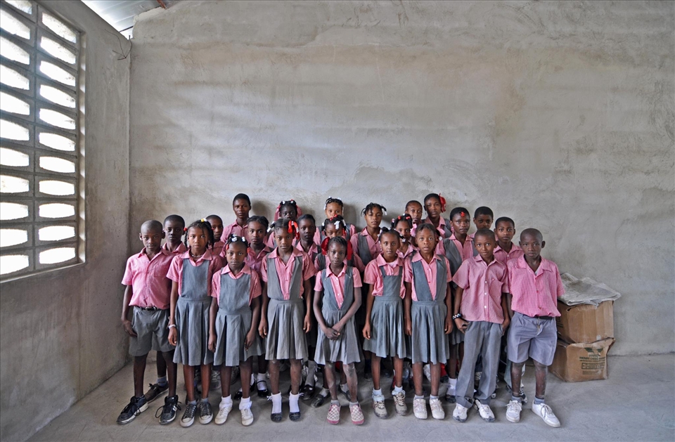 Education remains more of a privilege than a right in Haiti, with the cost of education simply out of reach for the average family who subsists on less than $2 a day. The opportunity to attend school is taken very seriously, as you can see here. 