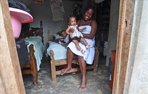 In Haiti, twins are believed to be direct descendants of the one central god in Vodou—Bondye. And while she has very little money, Sandra, 32, said she was thrilled when she found out she was having twins; seeing it as a blessing instead of a burden. With a focus on maternal and child health leading many of the country's nonprofits to improve current conditions, women like Sandra have benefited greatly. 