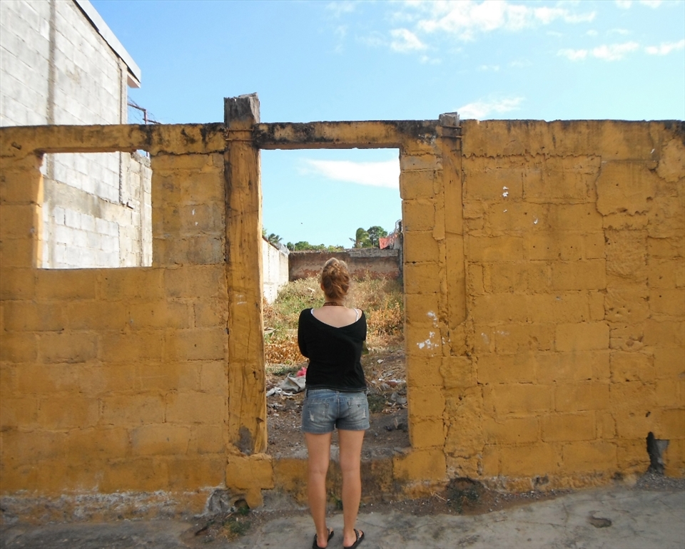 Many homes in Granada await repair following the end of the Contra War in 1990.