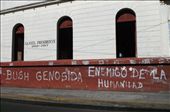 Anti-American messages, a reminder of the Contra War that tore the country apart, are easy to find in Leon. : by kmv, Views[264]