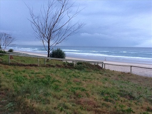 View from apartments. 