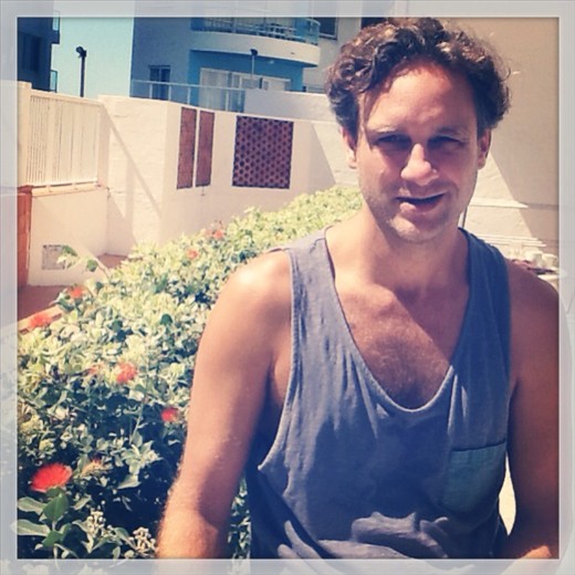 This is ...Glen, my Gold Coast host. Handsome bloke.