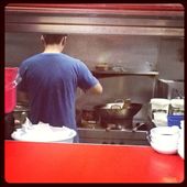 Japanese noodle house of the beaten path. Behind the scene of wanton soup creation.: by knoxknoxrocks, Views[230]