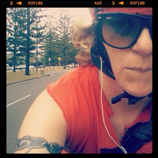 Bikin it along the coast.