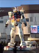 Odaiba- Famous Gundam Statue! I think it's an anime thing but actually not sure haha: by kpow, Views[415]