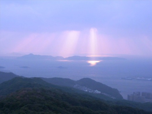 View from Mt. Inasa