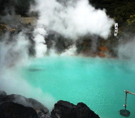 Meant to look like the ocean. Lovely.