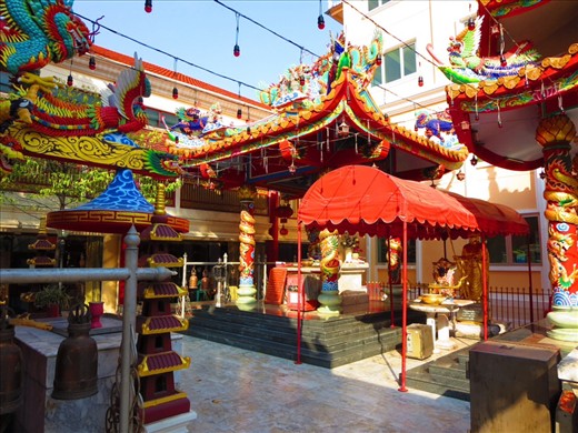 Colours!! Not quite sure what it is, was inside a temple