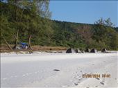 Our little camping set-up on Koh Rong: by kpow, Views[228]