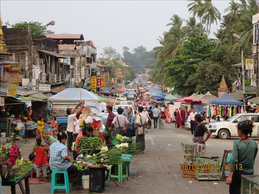 Market, Yangon