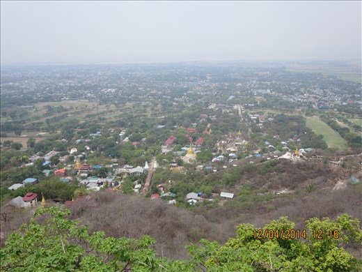 View from Mandalay Hill