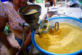 This corn Marta Fernandez Rojas grinds by hand will be used in a delicious fried: by kristymulcrone, Views[543]