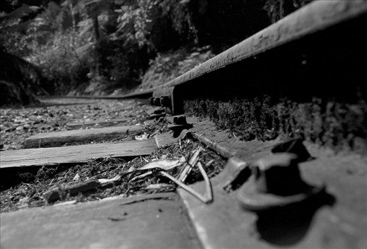 After 53 years, a landslide covered part of the track hindering access