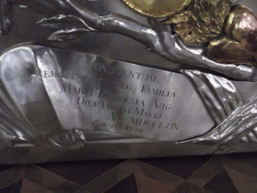 Maria Theresa dedication