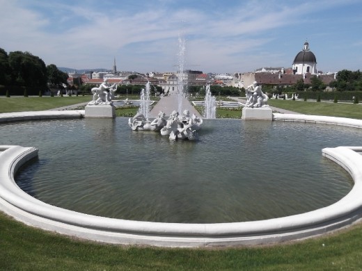Fountain, Belvedere Garden