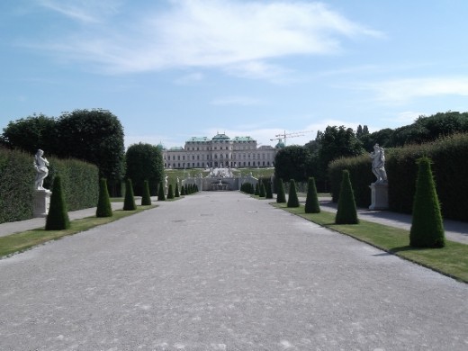 Belvedere Garden from lower level