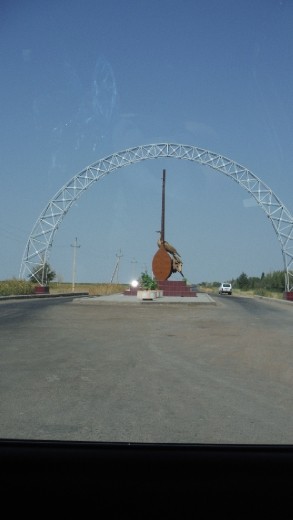 Monument to local musician