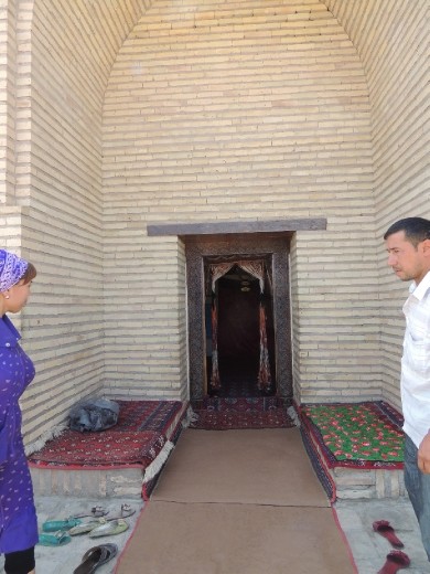 Holy Man's Black Door (it's not certain which holy man is entombed here; the stories differ)