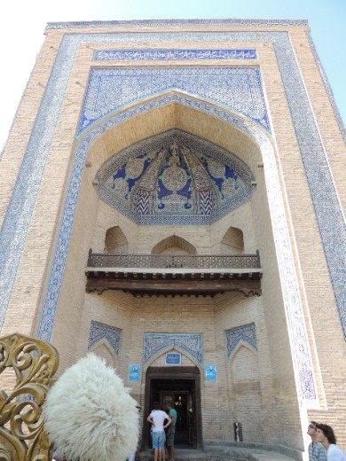 Khiva entrance to madrasah