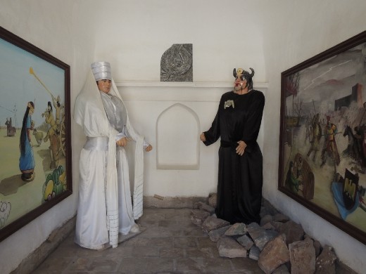 Duality modeled in Zoroastrianism