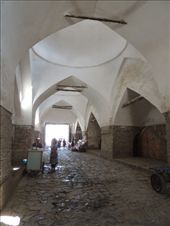Khiva Eastern Gate Slave Trade Hall; the slaves were cramped into the niches and sold off - they mostlycame from the neighboring khanites with whom they were constantly at war: by krodin, Views[780]