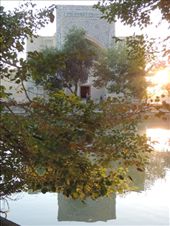 Derwish resting place reflected in pond: by krodin, Views[409]