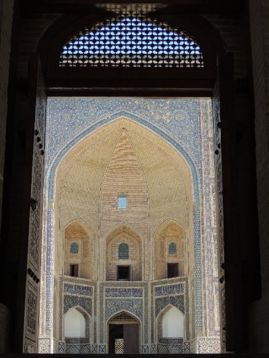 Abdullazizkhan madrasah entranceway
