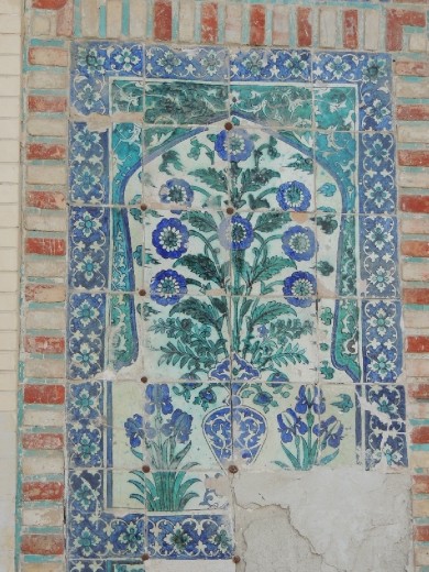 Tree of life on Bolo-Hauz mosque