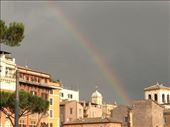 rainbow on vie dei Fori Imperiali: by krodin, Views[479]