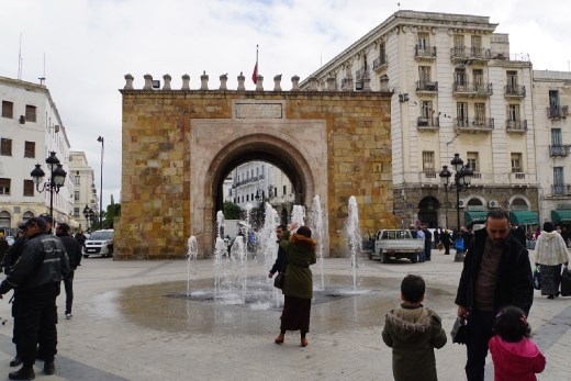 Entrance to Tunis Medina