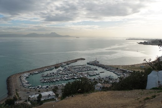 Sidi Bou Said harbor