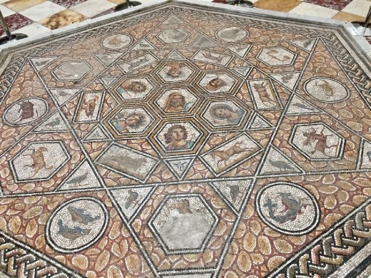 Seven wise men mosaic, Bardo Museum