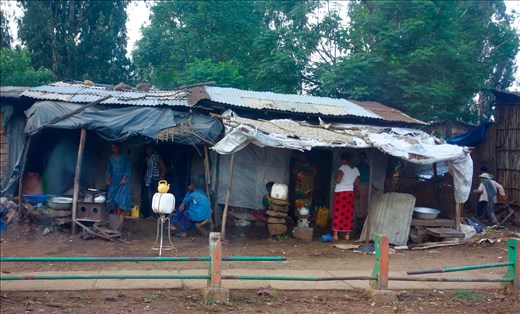 Tea houses by the highway