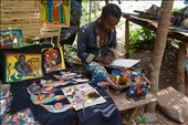 local artist painting w flowers for dyes: by krodin, Views[458]