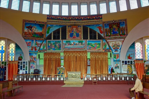 altar of the new church