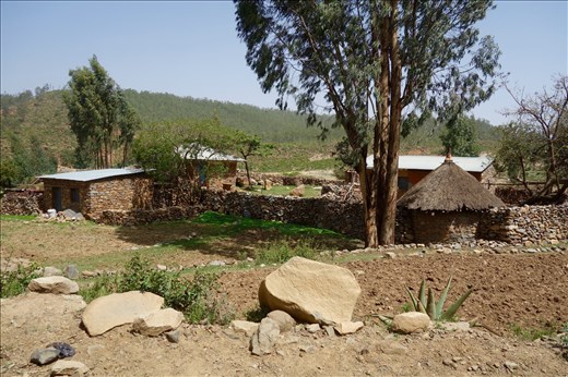 House beside Tomb of King Kaleb