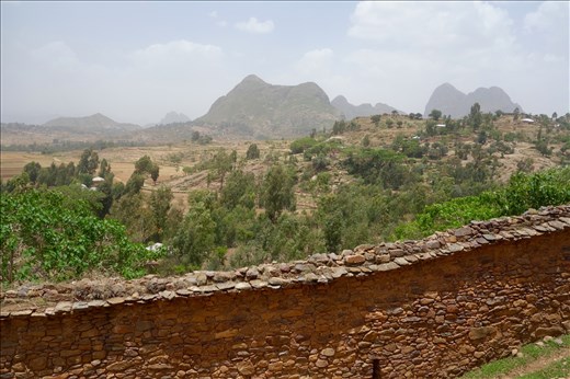 view behind Yeha temple